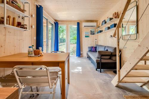 Kuchyň nebo kuchyňský kout v ubytování Tiny house Premium 4p prox Montpellier