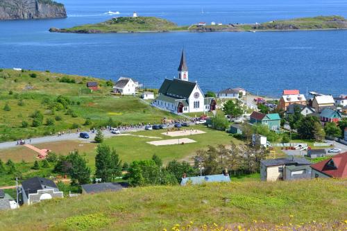 Naturlandskabet i nærheden af feriehuset