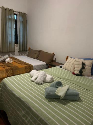 Postel nebo postele na pokoji v ubytování Capri