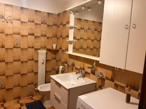 Koupelna v ubytování Casa Iris