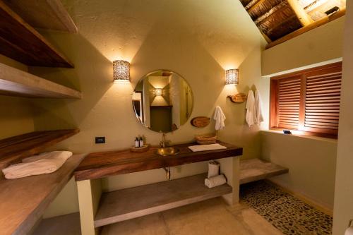 Ένα μπάνιο στο Nativa Refugio Escondido