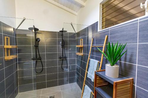 Phòng tắm tại Villa Datura