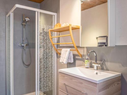 Vannituba majutusasutuses Alpenglück