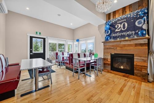 Χώρος καθιστικού στο Loyly Spa Guesthouse