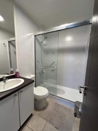 Et badeværelse på Departamento Bellavista