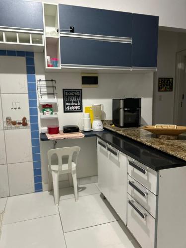 Η κουζίνα ή μικρή κουζίνα στο Aconchego & Charme no Paraíso Baiano