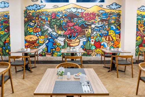 Restaurace v ubytování favehotel Bitung