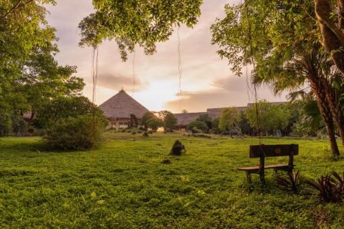 Naturlandskabet i nærheden af resortet