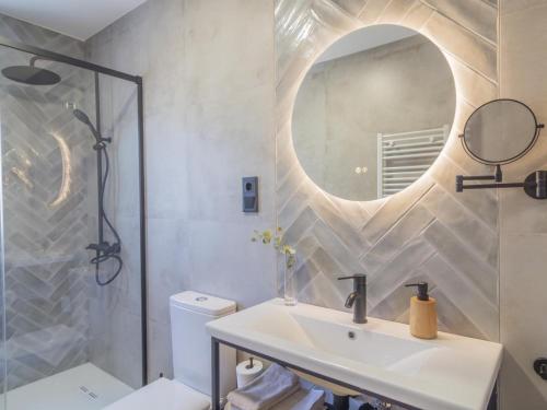 Et badeværelse på Apartamento Mar Salada Bocal