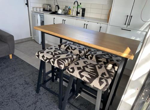 Kuchyň nebo kuchyňský kout v ubytování Beach view studio 337