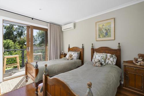 En eller flere senge i et værelse på Cooinda, Red Hill South