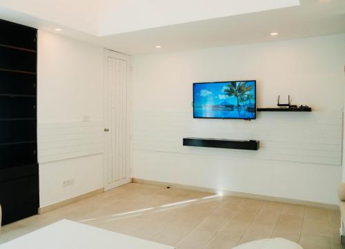 Et tv og/eller underholdning på Apartment Nata Umalas