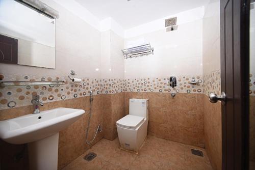 Vonios kambarys apgyvendinimo įstaigoje Hotel De Universal