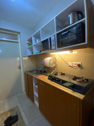 Køkken eller tekøkken på Elegant One bedroom with swimming pool