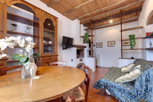 Χώρος καθιστικού στο Agriturismo La Presura