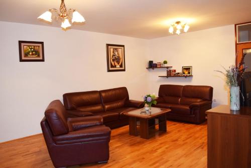 Posezení v ubytování Apartman Ancora1