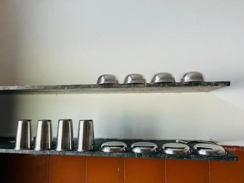 Nhà bếp/bếp nhỏ tại Pritam Homestay