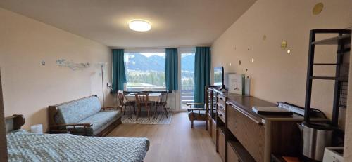 Postel nebo postele na pokoji v ubytování Ariana