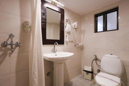 Koupelna v ubytování Kotra Haveli A Boutique Hotel by Lake Pichola