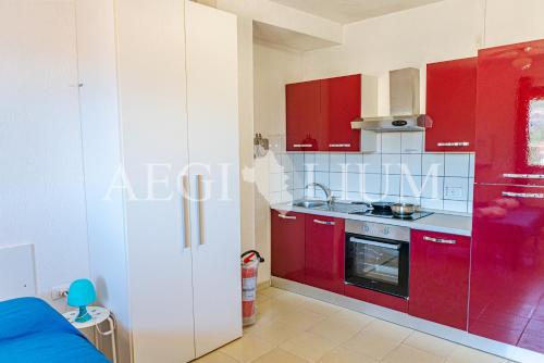 Nhà bếp/bếp nhỏ tại Pesciolino Rosso