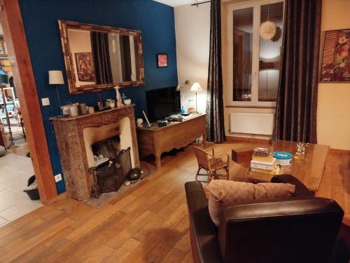 Grande chambre cosy avec salle de bain proche centre ville Le Mans