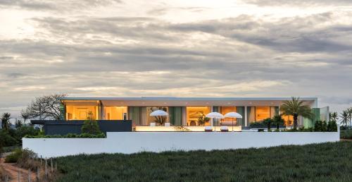 Budova, kde se vila nachází