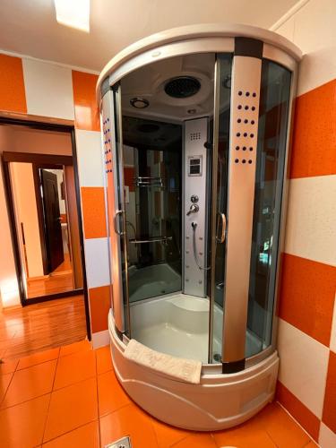 Koupelna v ubytování La Gabi