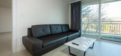 Posezení v ubytování 골드 훼미리 콘도 & 펫리조트