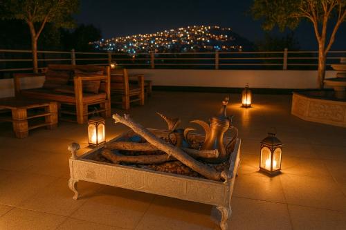 Μπαλκόνι ή βεράντα στο Corner View Hotel
