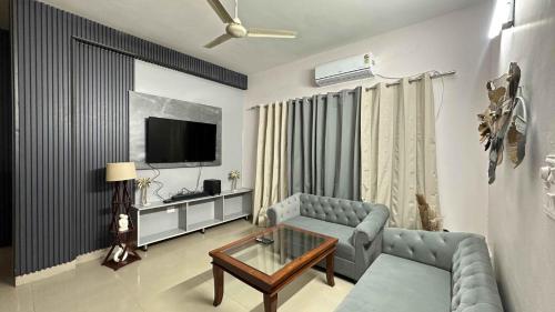 TV a/nebo společenská místnost v ubytování The Bliss