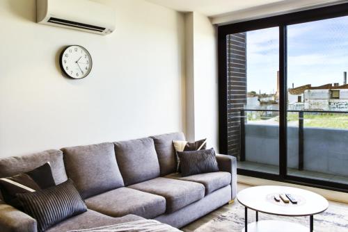 Posezení v ubytování Contemporary Comfort