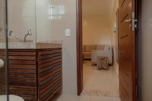 Ένα μπάνιο στο Sunset Beach Taíba Hotel