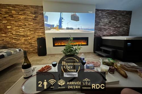 unique Chambre 3 spa Centre Équestre & Snack