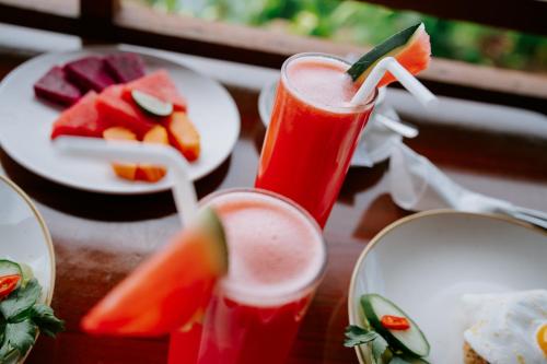 Mad på pensionatet eller i nærheden