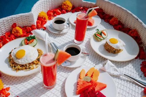 Mad på pensionatet eller i nærheden