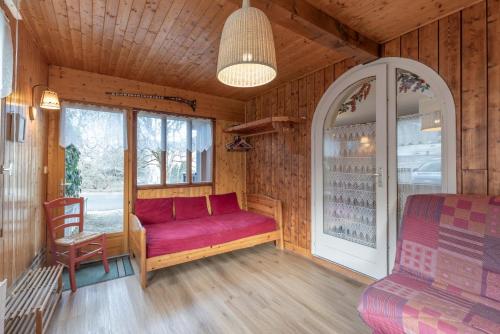 Χώρος καθιστικού στο Morillon - Appt Familial 6pers