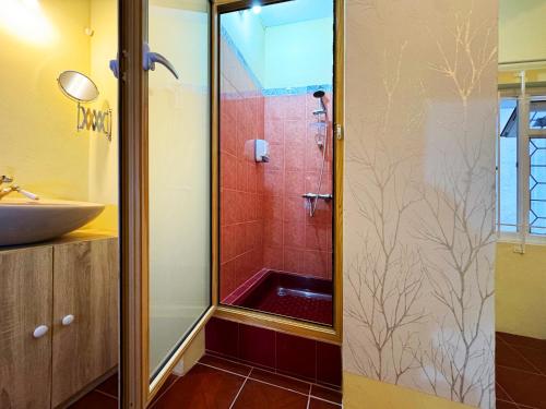 Koupelna v ubytování Calm Nest Apartment