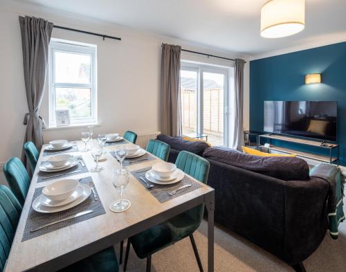 Et opholdsområde på Park House By Cliftonvalley Apartments