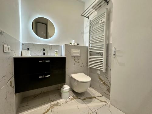 Koupelna v ubytování Villa Clair LOGIS MONACO Parking Terrasse