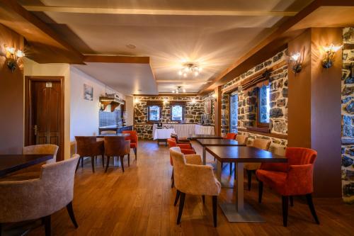 Posezení v ubytování Enastron