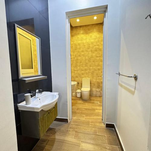 Koupelna v ubytování Lavender North Coast