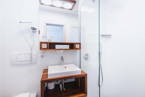 Koupelna v ubytování Landgasthof Löwen