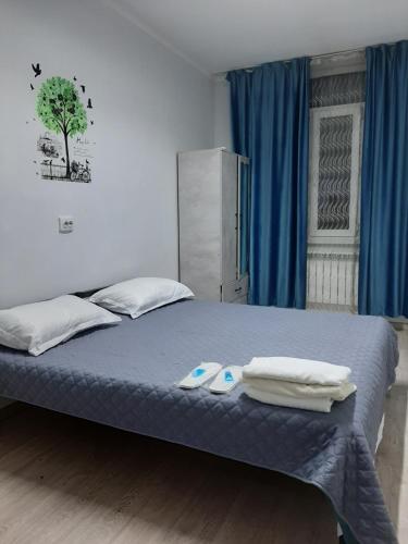 Postel nebo postele na pokoji v ubytování Aerodrom Hotel - Hostel