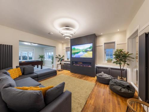 Et tv og/eller underholdning på Bryndedwydd