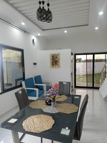 Zona d'estar a L'Îlot tranquille