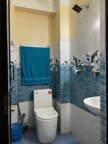 Phòng tắm tại Royal Himalaya Hotel & Lodge