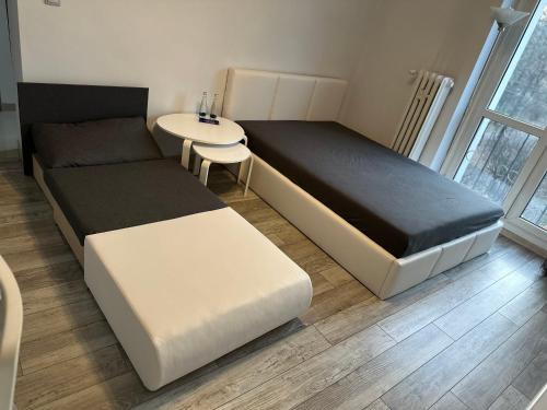 Et opholdsområde på Apartament Tuwima