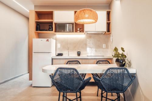 Køkken eller tekøkken på Apartamentos Barra Grande - APEBG