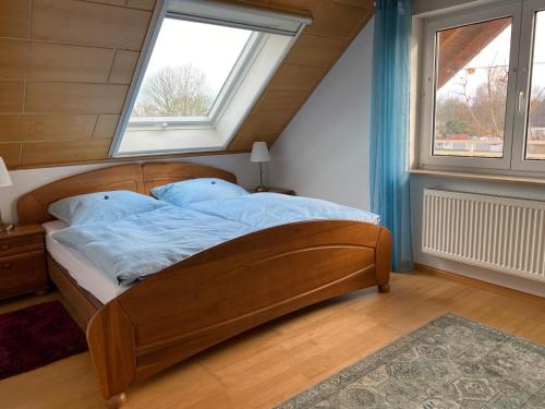 En eller flere senge i et værelse på Rebstock