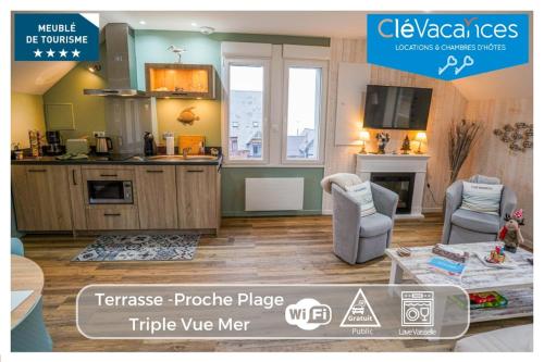 08- Ptit Mousse -Triple Vue -Mer Parking gratuit